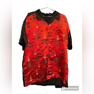 ODO Men’s Oriental Button Up Top